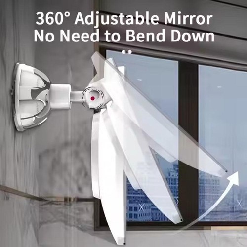 Makeup mirror with LED fill light dry battery suction cup foldable O2P6 X1K H5H8 - Zdjęcie 4 z 21