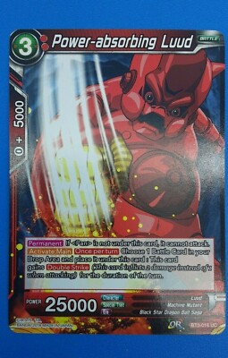Dragon Ball Super TCG Power-Absorbing Luud BT3-016 UC Near Mint
