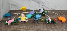 Vintage 1992 McDonald's Happy Meal Toys Dino Motion Dinosaurs Complete Set Of 5