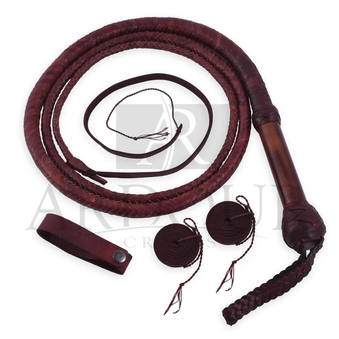 Stock BULLWHIP 06 to 08 Feet Long 16 Plaits Australian Stock