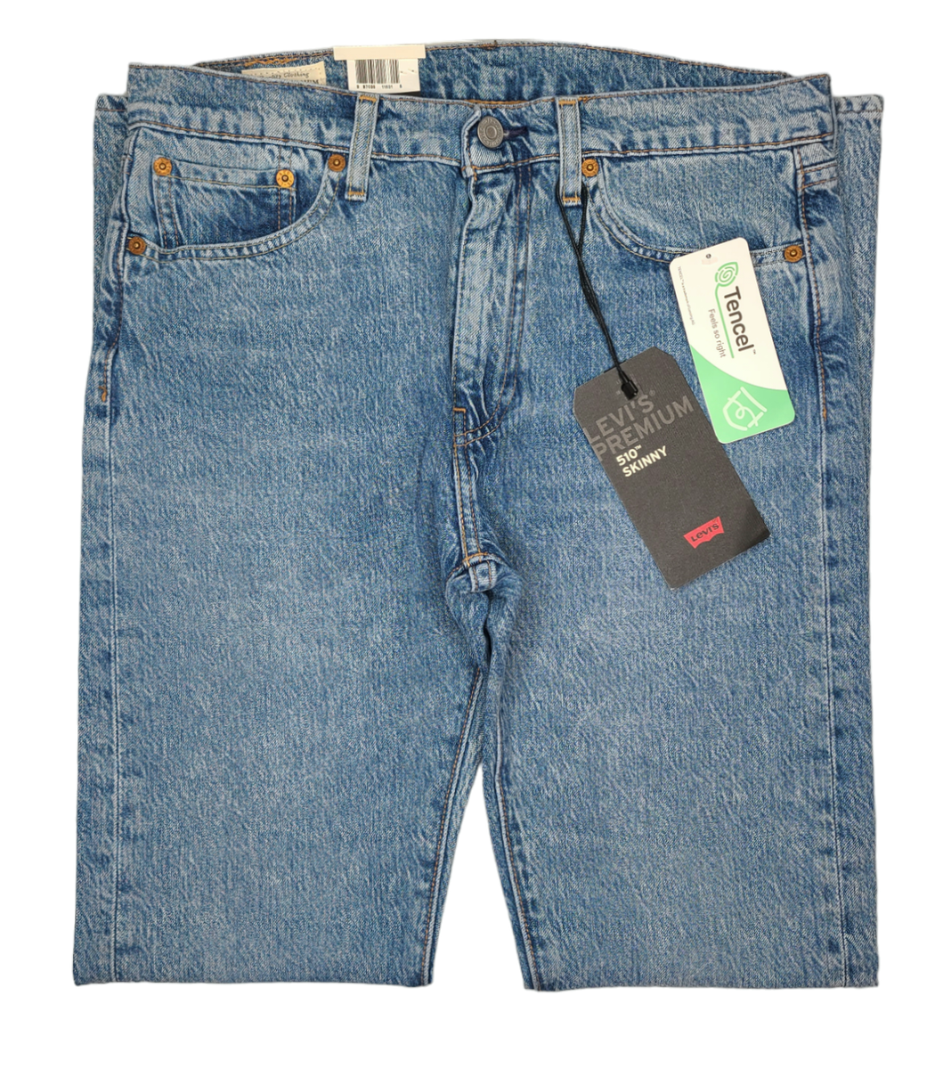 Levi's Premium #11399 NEW Men's 510 Skinny Warp Stretch Jeans MSRP