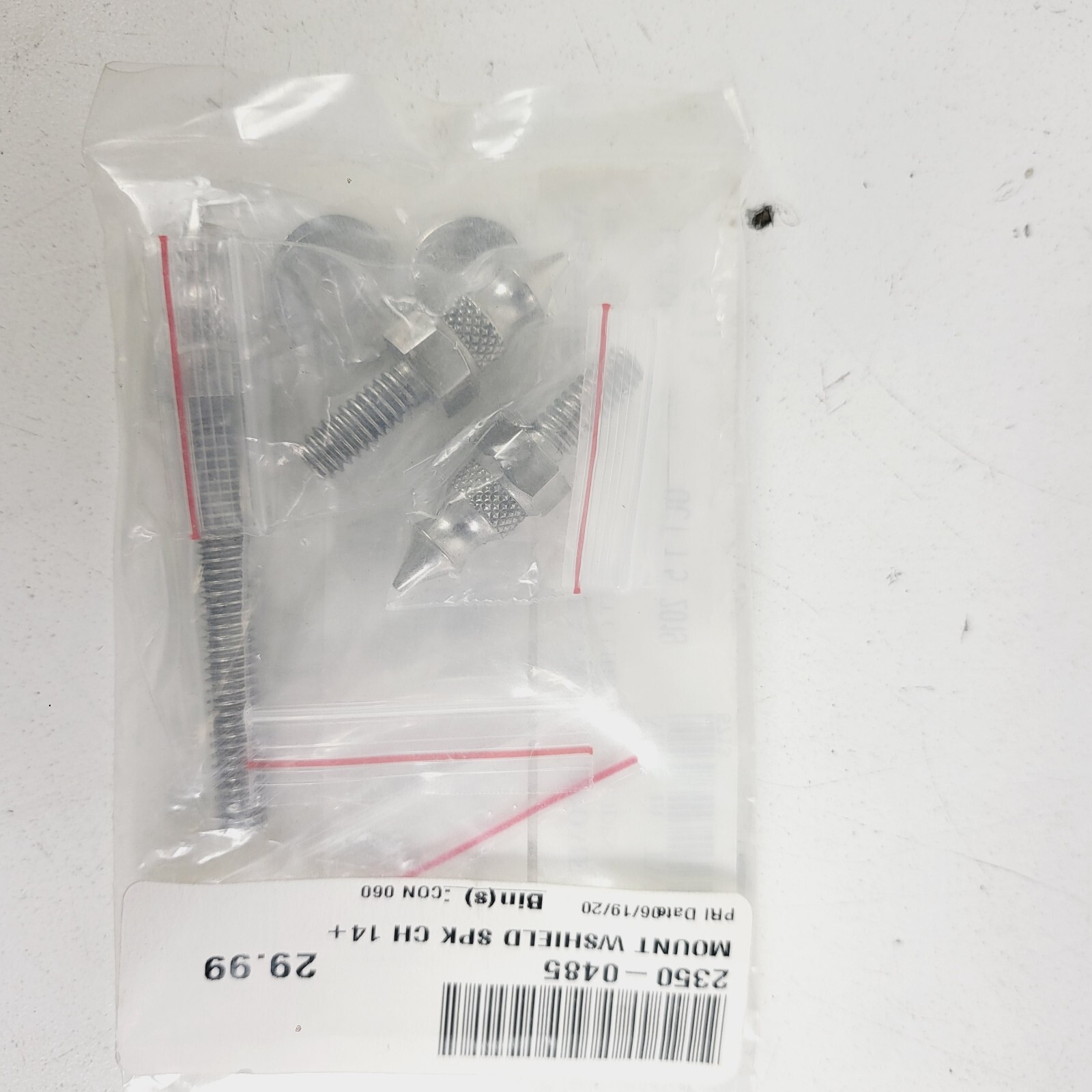 Kuryakyn Chrome Fairing Windshield Mounting Spikes Fits 20142023