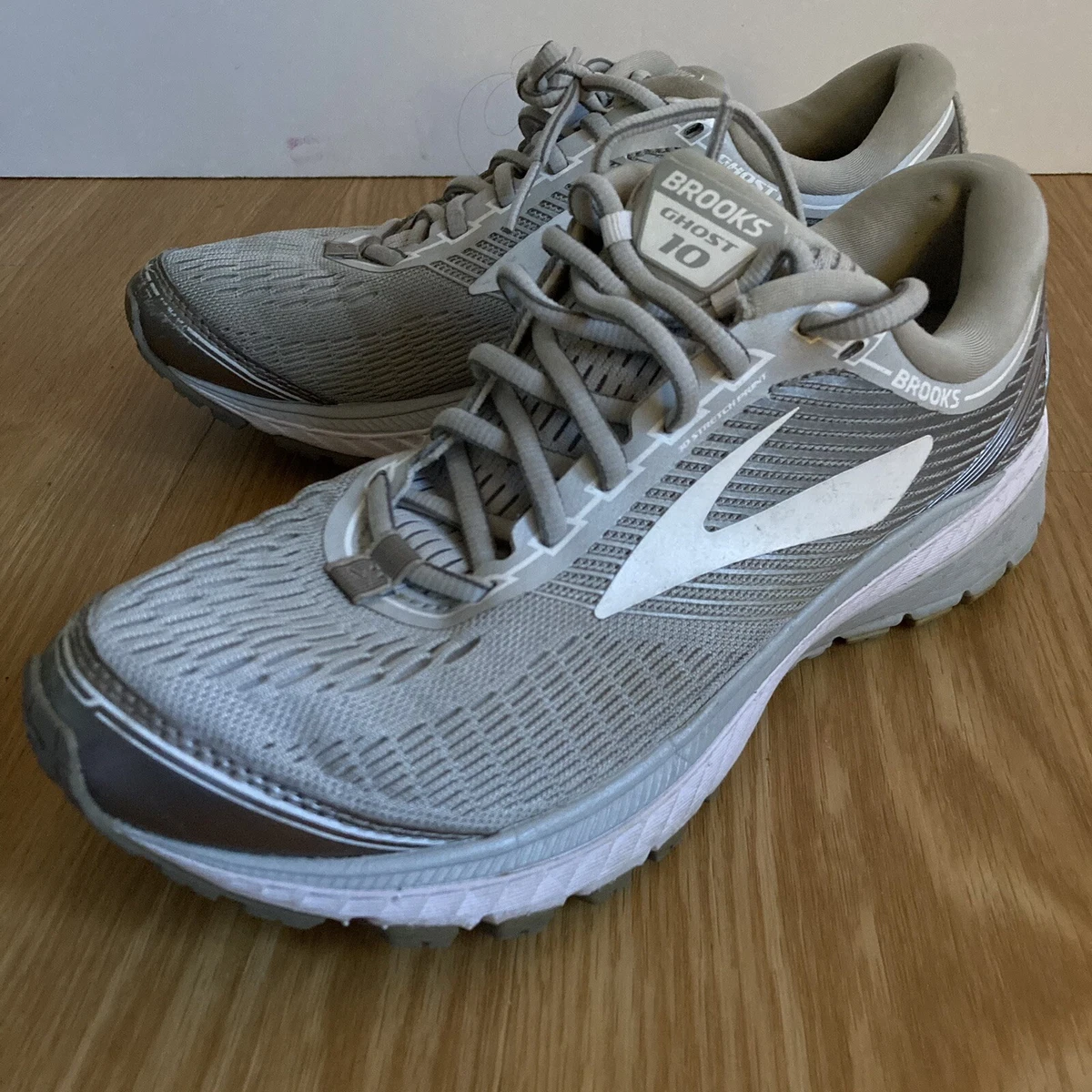 Brooks Ghost 10 9.5 (B) Shoes Silver 1202461B144 | eBay