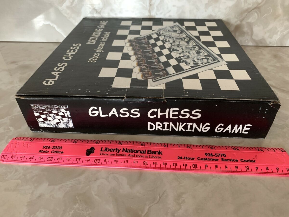 Glass Chess Drinking Game