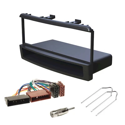 AUDIOPROJECT Auto Radio Blende SET 1 DIN Ford Fiesta Focus MK1 Tourneo Adapter Rahmen Fach