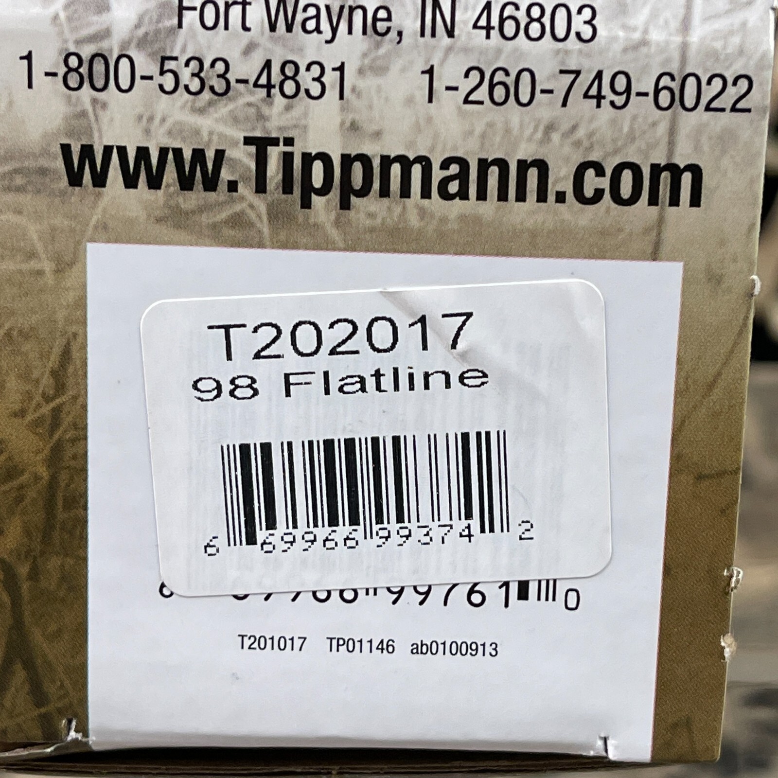 NEW Tippmann 98 Platinum Series Flatline Barrel (T202017)