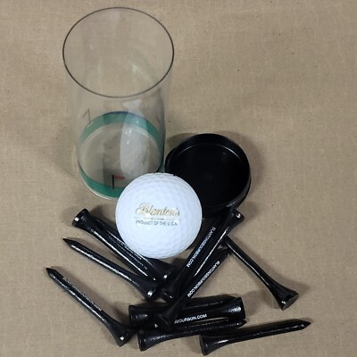 Blanton's Bourbon Golf Ball & Tees Set Advertising Buffalo Trace