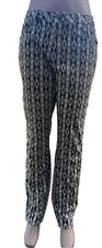DG2 Diane Gilman Womens Pull On Stretch Ponte BootCut Pant Leopard/ Size 12 P