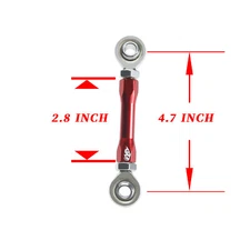 Red Engine Shift Linkage Stablizer Link for Harley Touring FLHTK FLHR/I FLTRX 