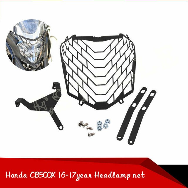 Motorcycle Headlight Grille Guard Cover Protector HONDA CB500X 2016
