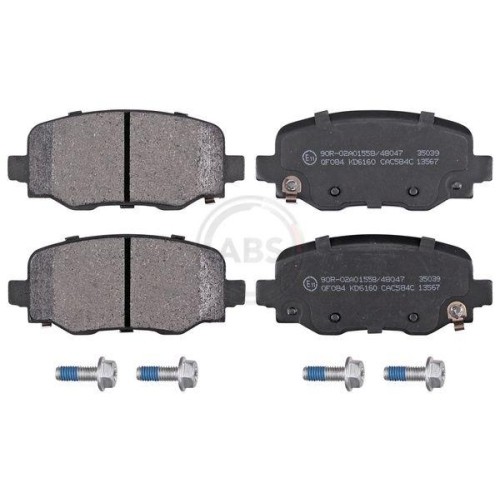 Kit plaquettes de frein pour Alfa Romeo et Chrysler ABS 35039