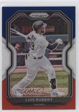 2021 Panini Prizm Tier III Red White & Blue Prizm Luis Robert #248 10x0