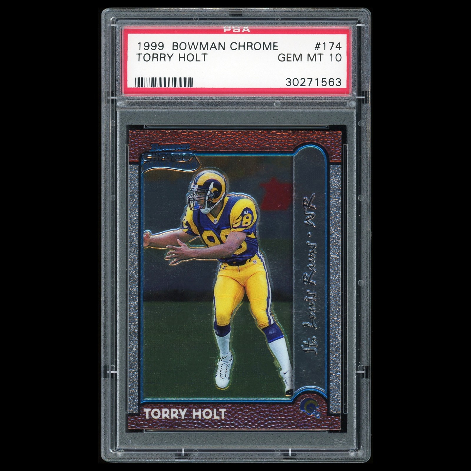 Torry Holt Bowman Chrome #174 Base