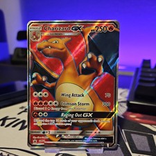 Charizard GX SM60 Sun & Moon Full Art Ultra Rare Promo Near Mint Minus