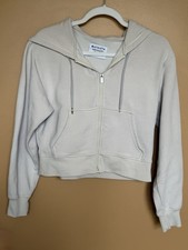 Athleta Cropped Sweatshirt With Hood Size XS