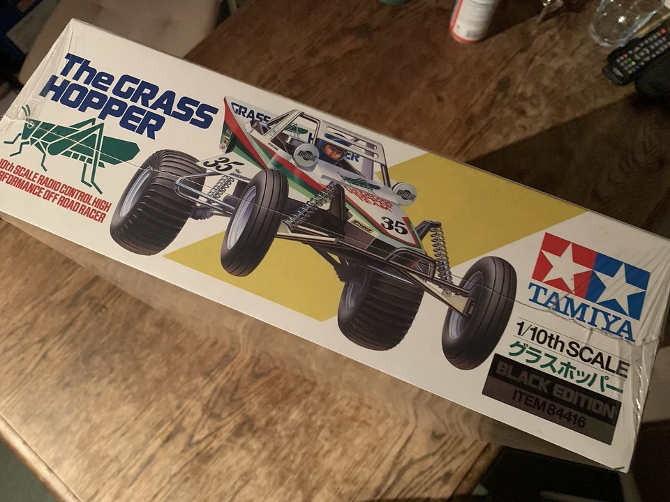 The Grasshopper Tamiya 1:10 Black Edition RC Off Road Racer Buggy Rar Selten !!! - Bild 4 von 4