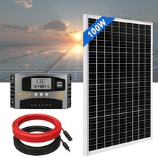 100W Solarpanel Kit Solar Set 12V Mono Solarmodul für RV Dach Wohnmobil …