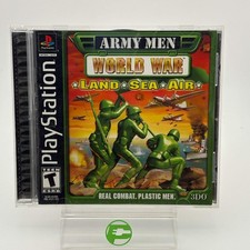 Army Men World War Land Sea Air (Sony PlayStation 1 PS1, 2000)