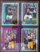 2025 Chrome Football 43 Card LOT RCs / Refractors / Paralells / SSP!!!