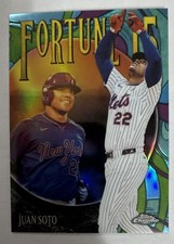 2025 Topps Chrome Update Series - Fortune 15 Juan Soto #F15-1