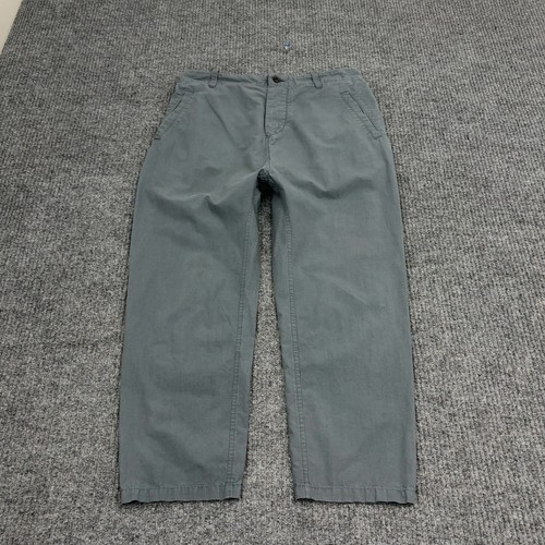 Arts & Science Pants Womens 1 Grey Cotton Cropped Elastic Back Casual Minimalist