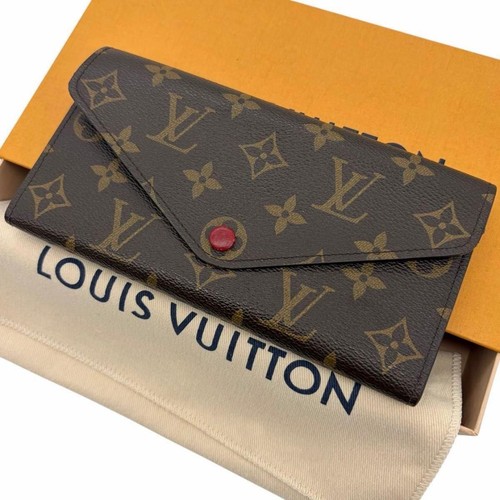 Louis Vuitton Monogram Portefeuille Josephine Long Wallet PVC Leather