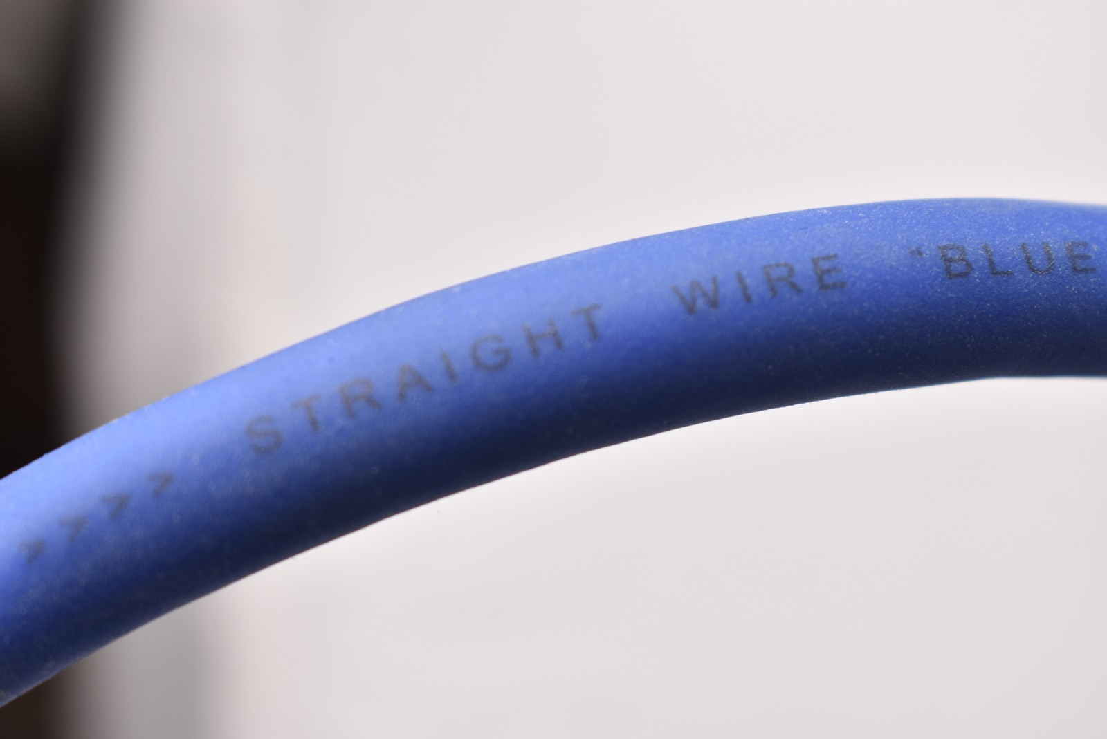 4ft Straight Wire "Blue Thunder" Power Cord IEC Mains Cable - Made In USA
