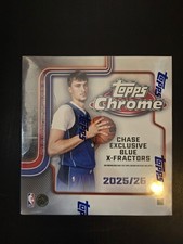 2025-26 TOPPS CHROME MEGA BOX NBA Basketball Brand New Sealed - QTY AVAIL