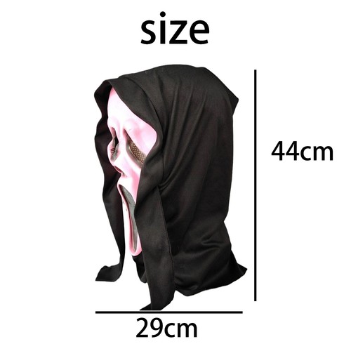 Maschera in lattice viso unisex adulti performance copricapo festa teschio maschere flessibile - Foto 13 di 13