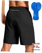 Men's Mountain Bike Shorts 4D Padded Baggy Bicycle Biking Riding X-Large Black