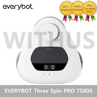 EVERYBOT Three Spin PRO TS800 Robotic Mop Cleaner Optical SLAM Mapping NEW