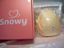 SNOWY Sticky Bra Inserts Instant Breast Lift, Washable Reusable - size A- Beige