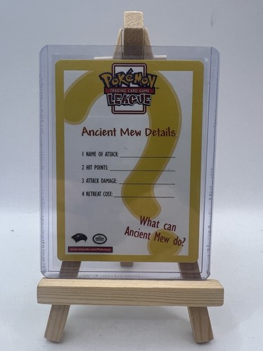 Ancient Mew Pokemon Movie Holo Foil Promo Card LP/NM - With Ancient Mew Details - Picture 15 of 24