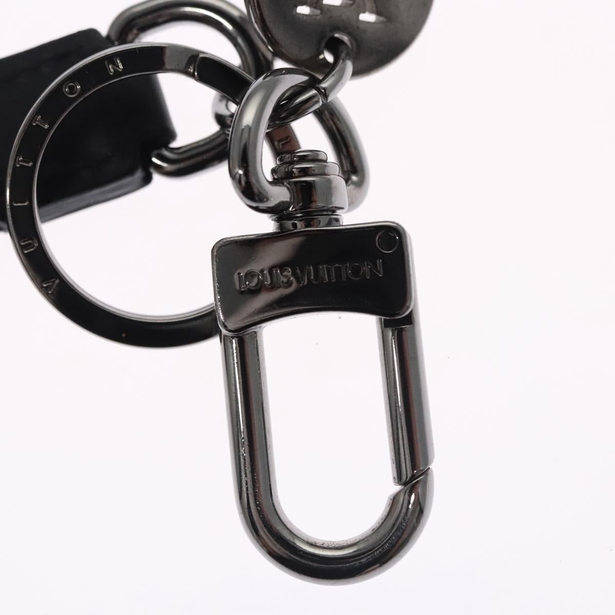 LOUIS VUITTON Monogram Eclipse Porte Cles Dragonne Key Holder M61950 Auth EC798 thumbnail 7