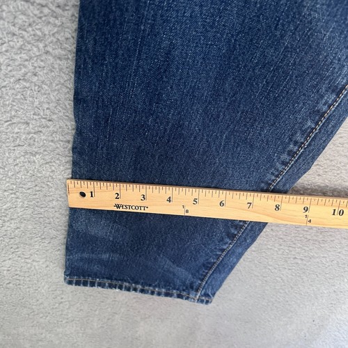 Polo Ralph Lauren Jeans Mens 32x30 Blue Hampton Medium Wash Slim Straight Leg - Picture 7 of 13