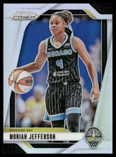 Moriah Jefferson 2024 Panini Prizm WNBA Silver Prizms #131 - Chicago Sky