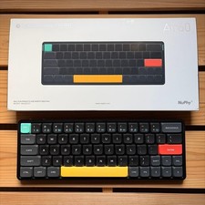 Nuphy Air60 Wireless Keyboard US Cranberry Compact Black Unused Tested