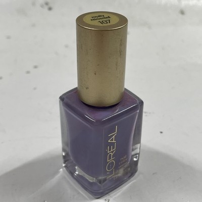 L'Oreal Paris Nail Polish Colour Riche Purple 107 Royalty Reinvented RARE New