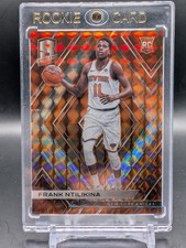 2017-18 Panini Spectra Frank Ntilikina Rookie Neon Orange Prizm #/5