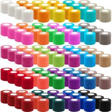 2 Inch Self Adhesive Bandage Wrap Colored Tape Sticky Athletic for Sports BQTQ