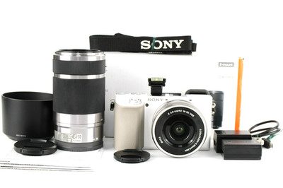[Neuwertig] Sony a6100 SELP1650 SEL55210 W Objektiv Kit (Low Shutter count 61...