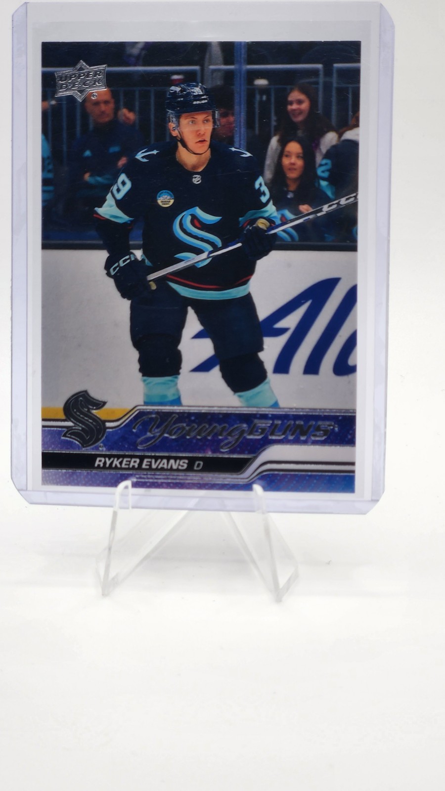 2023-24 Upper Deck #726 Ryker Evans