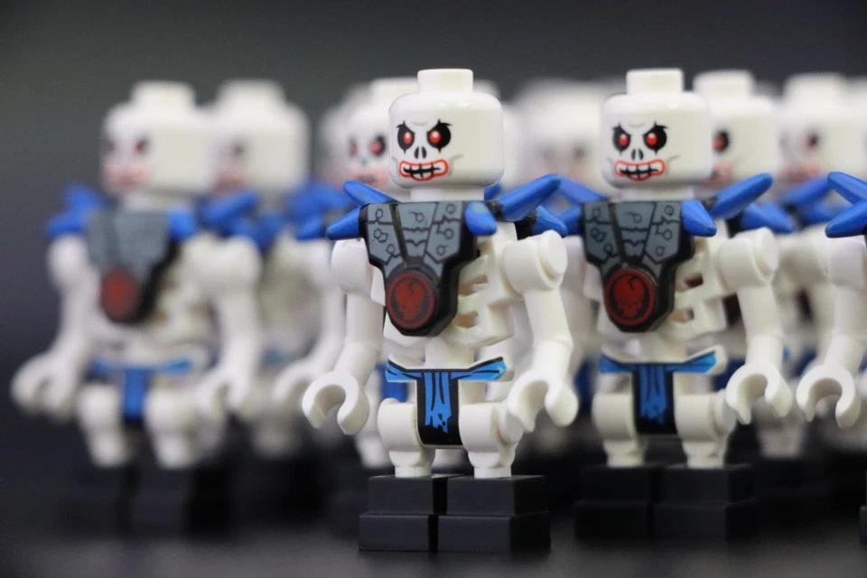 LEGO® Krazi Skeleton Minifig Huge Army Lot Ninjago Skulkin Genuine LEGO® NEW! - Image 4 of 4