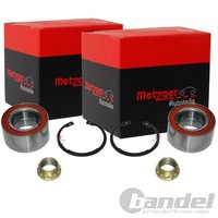 2X Metzger Radlager Satz Hinten Beidseitig Passend FÜR BMW 3 Links+Rechts