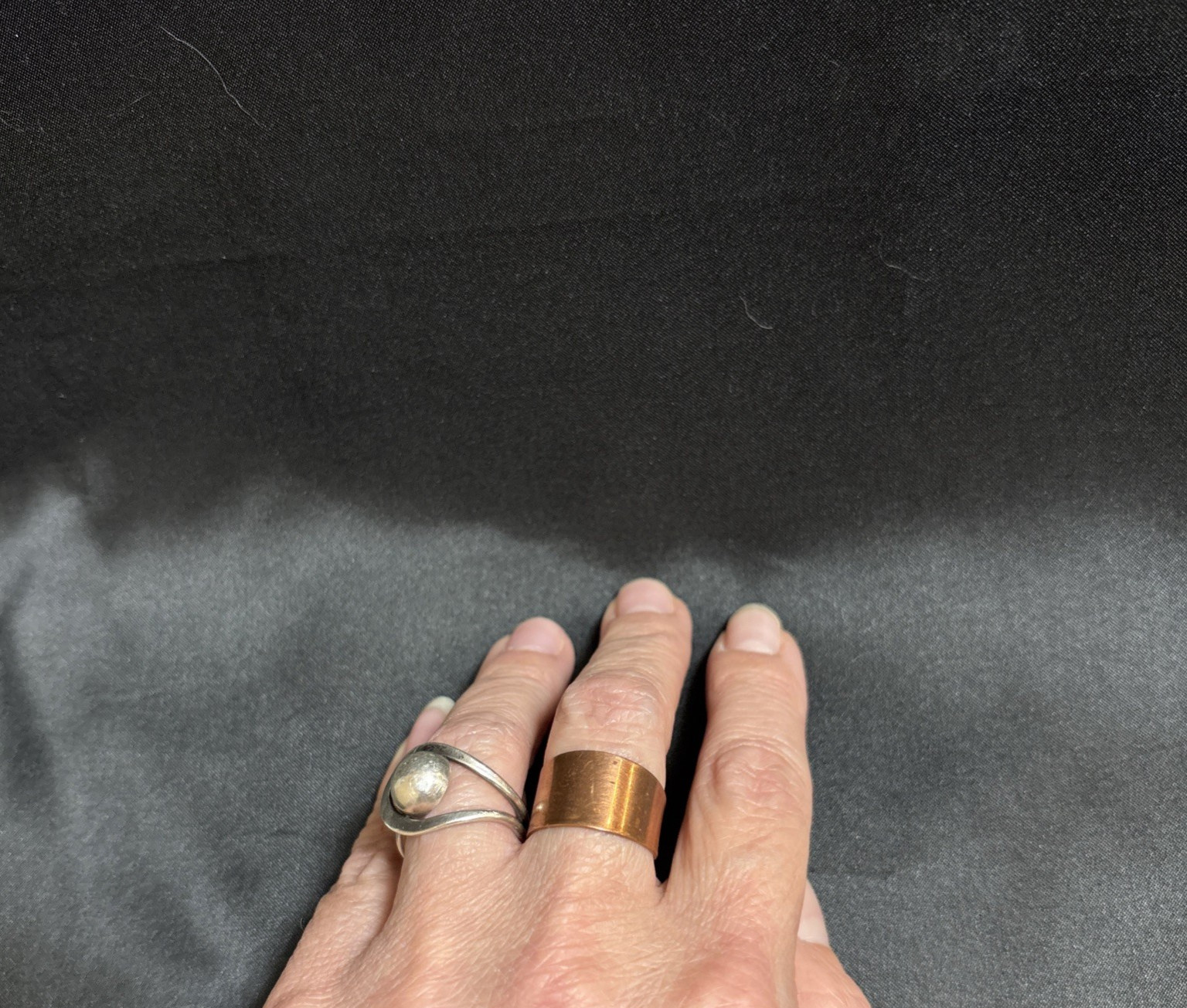 Native American STHWST SOLID COPPER cuff bracelet… - image 19