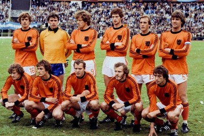 Holland team group 1978 Football Soccer Historic Old Photo