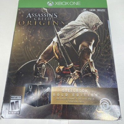 SEALED Assassin's Creed Origins - Steelbook Gold Edition - Microsoft Xbox One