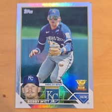 Topps Series 1 2023 Bobby Witt Jr. Rainbow Foil #7 Kansas City Royals Card