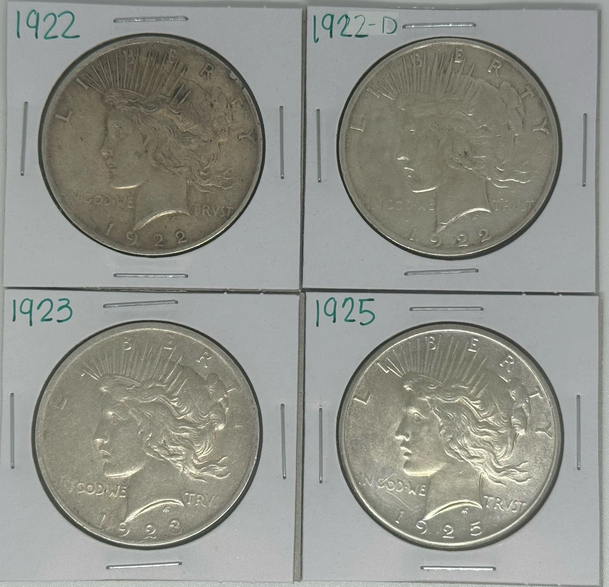 1922年・1924年 平和銀貨 3枚セット 1922 和平美元| eBay