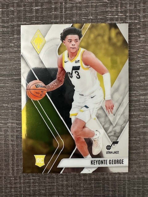 2023-24 Panini Phoenix Rookie Card Keyonte George #296 Silver (RC)